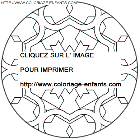 Mandala coloring