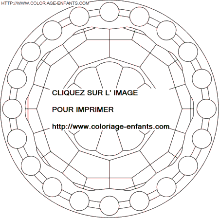 Mandala coloring