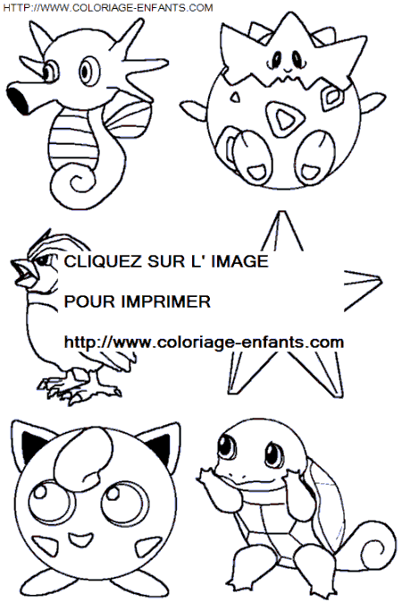 Pokemon coloring