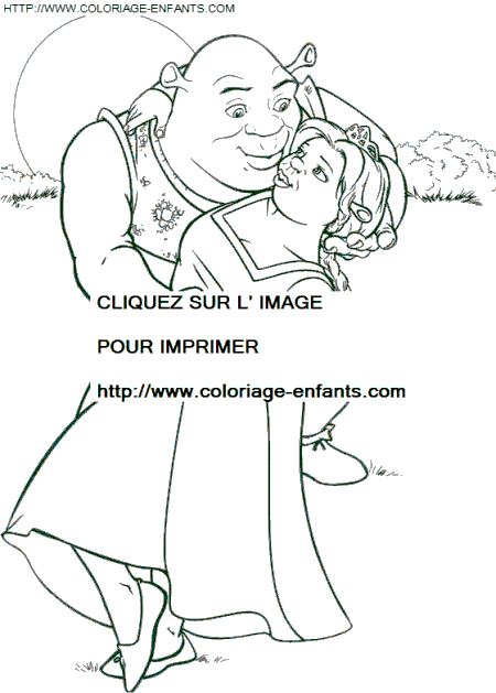 Shrek coloring