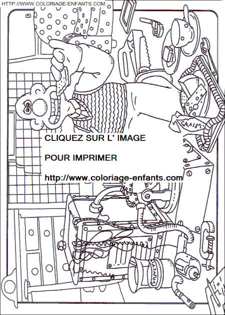 Wallace And Gromit coloring