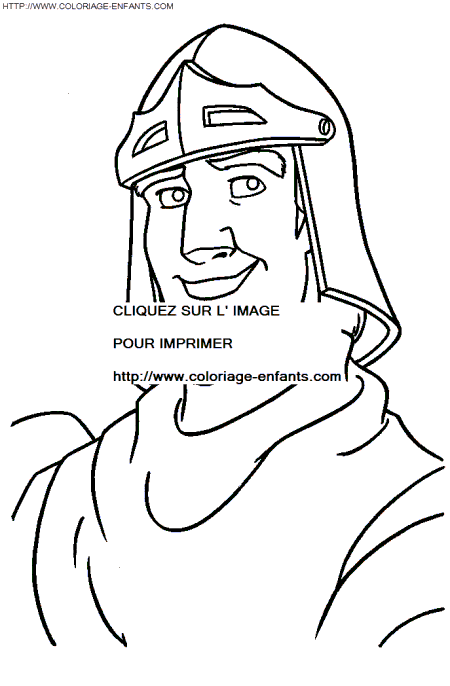 The Hunchback Of Notre Dame coloring - The Hunchback Of Notre Dame