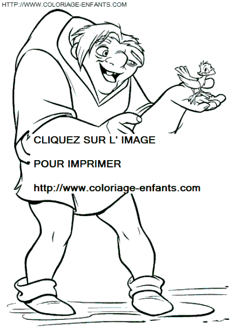 The Hunchback Of Notre Dame coloring