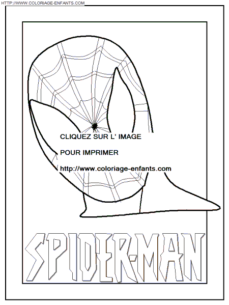 Spiderman coloring