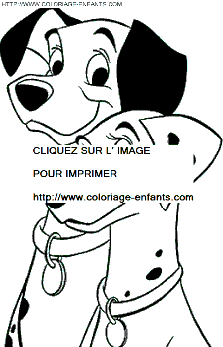 101 Dalmatians coloring