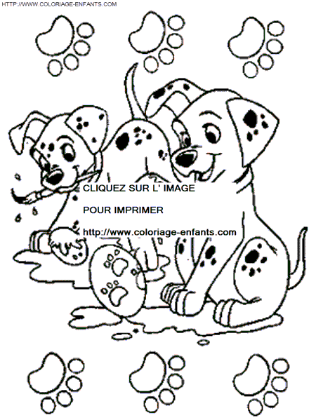 101 Dalmatians coloring