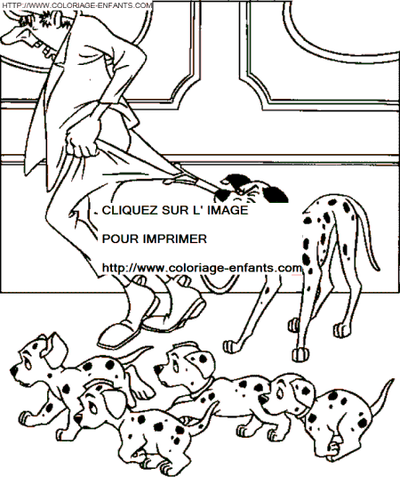 101 Dalmatians coloring