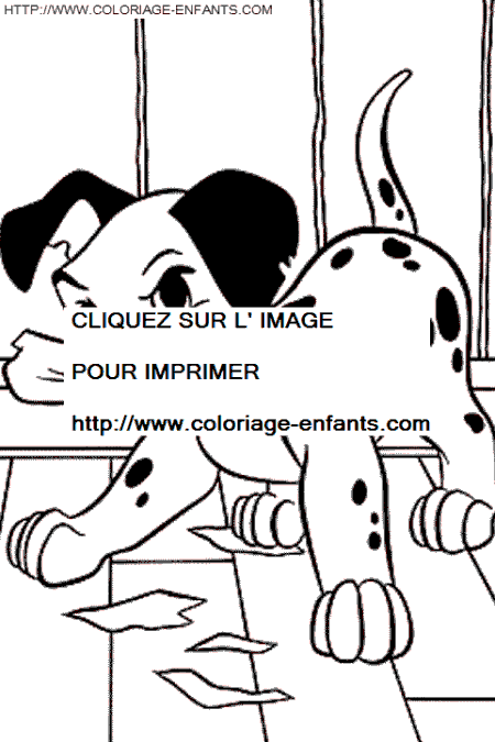 101 Dalmatians coloring