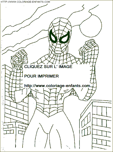 Spiderman coloring