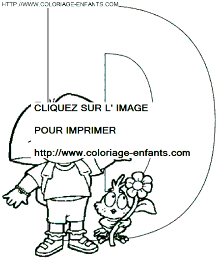 Alphabet Dora The Explorer coloring