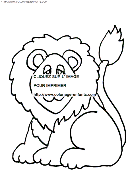 Lions Coloring from Coloring Kids