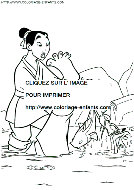 Mulan coloring