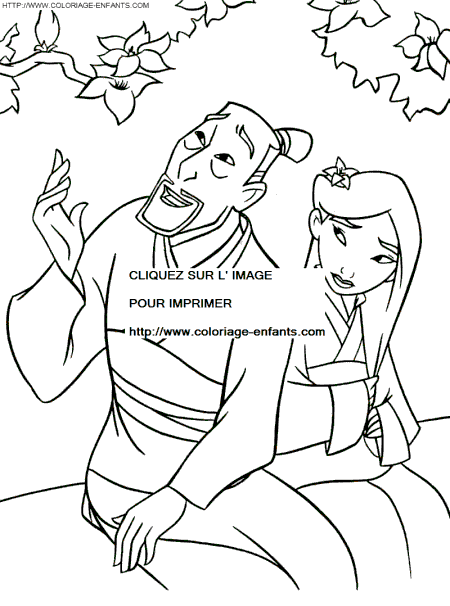 Mulan coloring