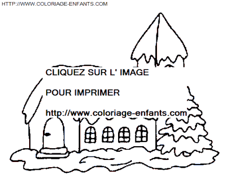 Houses coloring