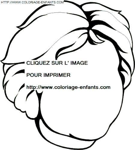 Faces coloring - Faces coloring pages to color - Faces coloring book