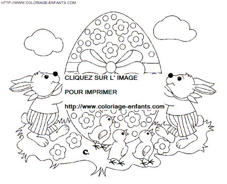 Easter coloring