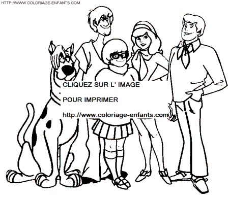 Scooby Doo coloring