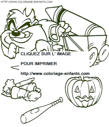 Baby Looney Tunes coloring