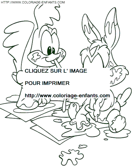 Baby Looney Tunes coloring