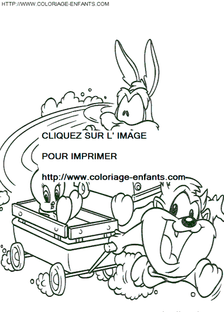 Baby Looney Tunes coloring