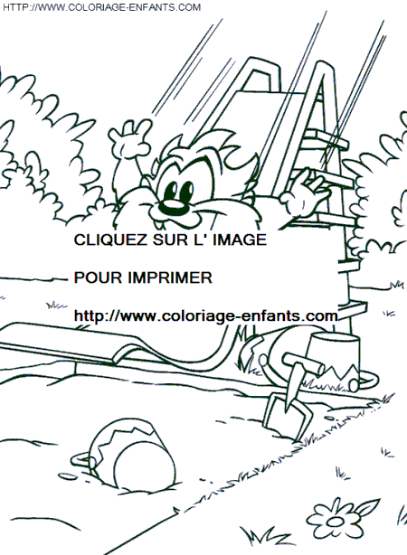 Baby Looney Tunes coloring