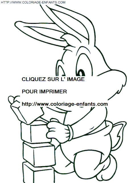 Baby Looney Tunes coloring