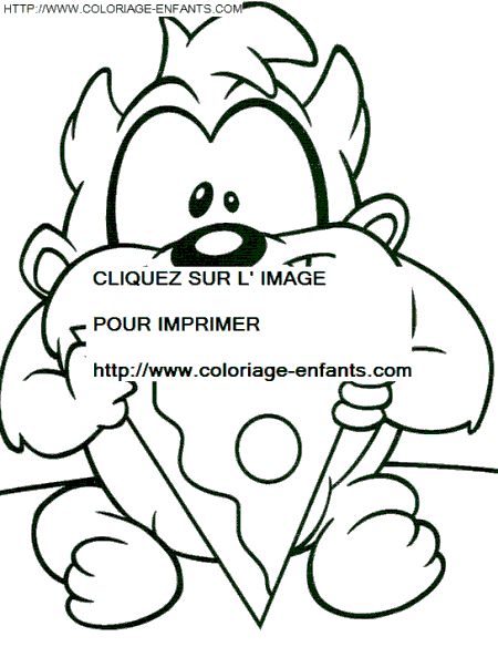 Baby Looney Tunes coloring