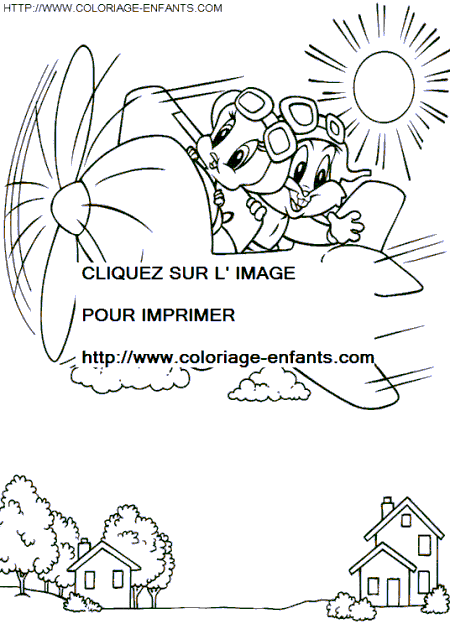 Baby Looney Tunes coloring