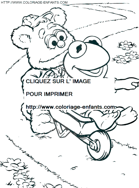 Muppet Babies coloring