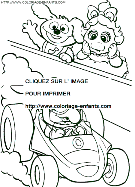 Muppet Babies coloring