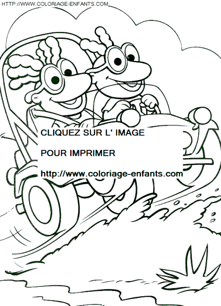 Muppet Babies coloring