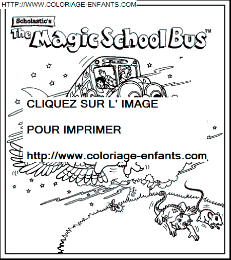 The Magic School Bus coloring - The Magic School Bus coloring pages to ...