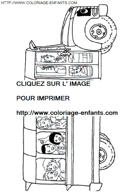 The Magic School Bus coloring