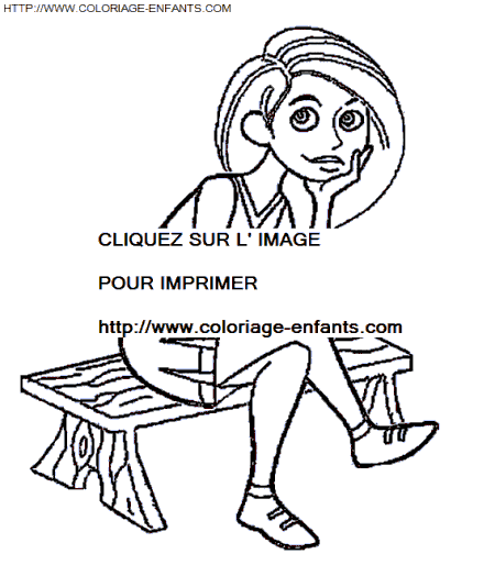 Kim Possible coloring - Kim Possible coloring pages to color - Kim