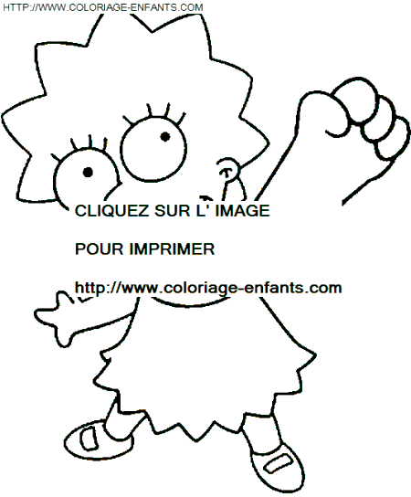 The Simpsons coloring