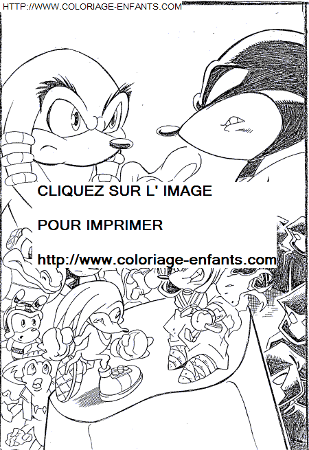 Sonic coloring
