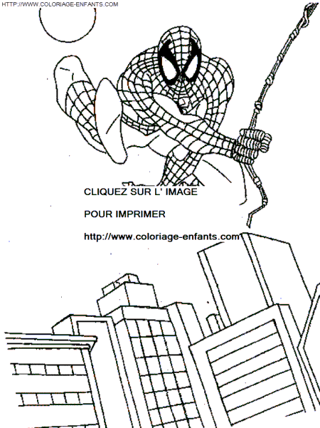 Spiderman coloring