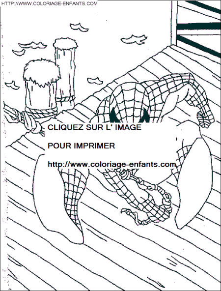 Spiderman coloring