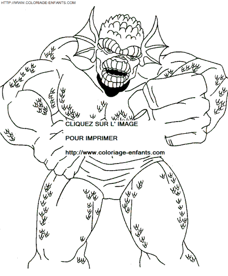 The Incredible Hulk coloring - The Incredible Hulk coloring pages to