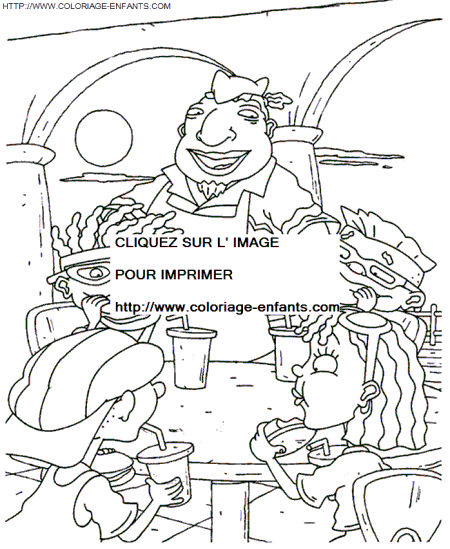 Rocket Power coloring - Rocket Power coloring pages to color - Rocket