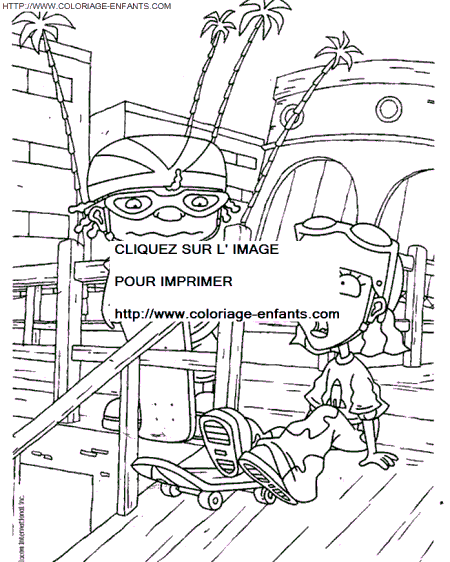 Rocket Power coloring