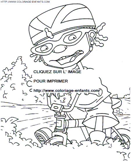 Rocket Power coloring - Rocket Power coloring pages to color - Rocket