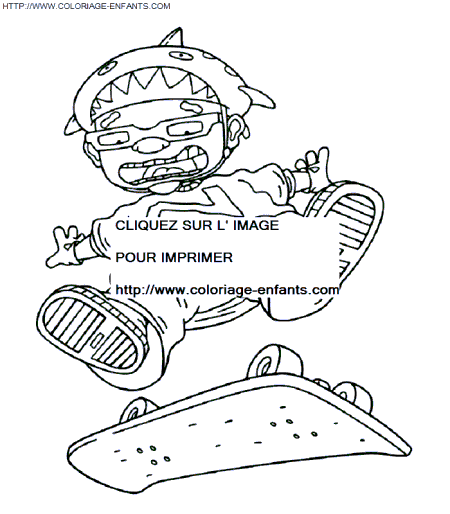 Rocket Power coloring