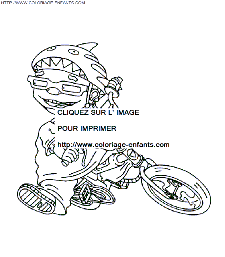 Rocket Power coloring