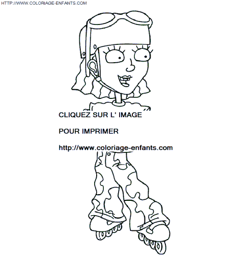 Rocket Power coloring