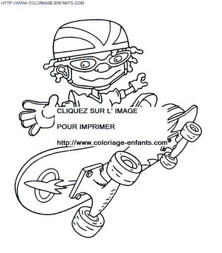 Rocket Power coloring