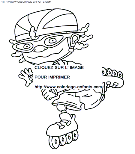 Rocket Power coloring - Rocket Power coloring pages to color - Rocket