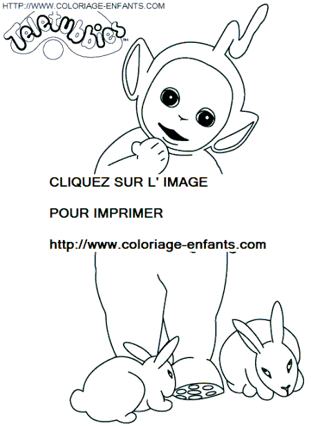 Teletubbies coloring