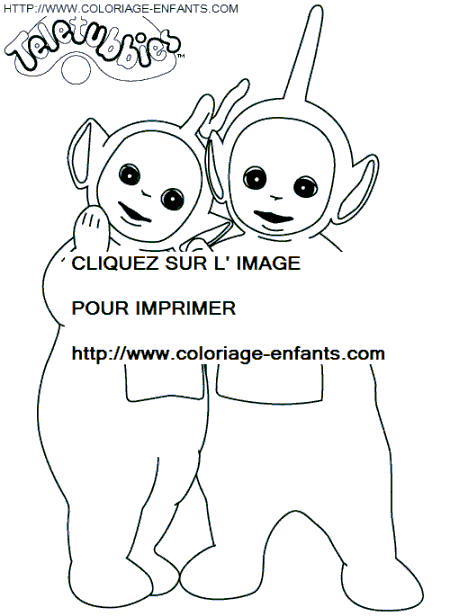 Teletubbies coloring