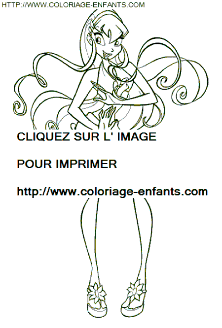 Winx coloring